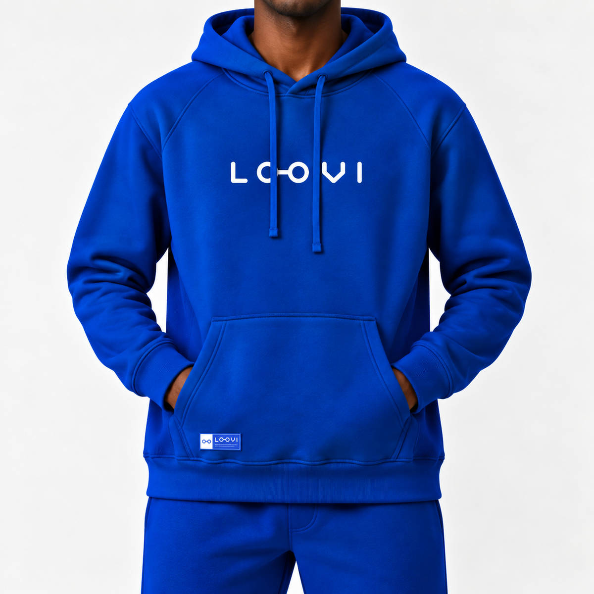 Moletom Neon Azul Royal