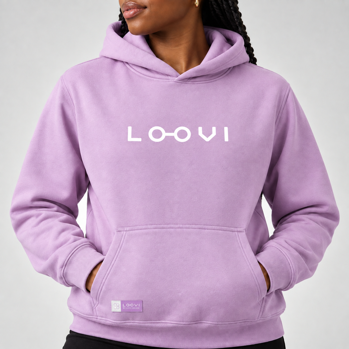 Moletom Canguru Roxo